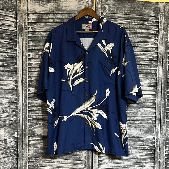 Hilo Hattie Other - The Hawaiian Original Hilo Hattie’s XL 100% Silk Button Down